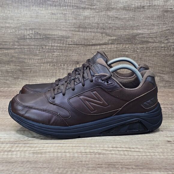 New Balance 928v3 Men’s Size 8.5 D Brown Leather Walking Shoes (MW928BR3) main image 7